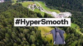 GoPro HERO7 Black HyperSmooth  Jeb Corliss Wingsuit Death Star Run in 4K [upl. by Delanty]