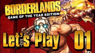 Borderlands GOTY  Lets Play Part 1 Fyrestone [upl. by Noryt]