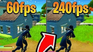 Does FPS Really Matter 60 fps vs 144 fps vs 240 fps Fortnite XboxPs4 Tips  Pc Tips and Tricks [upl. by Feenah892]