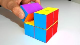 How to make an infinite cube of paper Amazing crafts [upl. by Harvison]