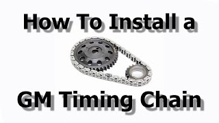 How to Align amp Install a Timing Chain on a Small Block V8 StepbyStep Guide [upl. by Aihsad118]