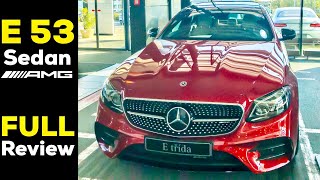 2019 MERCEDESAMG E53 4MATIC SEDAN FULL REVIEW Interior Exterior Infotainment [upl. by Particia]