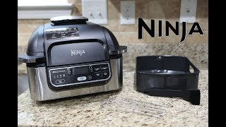 Ninja Foodi Indoor Grill Overview amp Cooking Demo [upl. by Danny579]