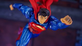 Amazing Yamaguchi Revoltech DC Comics New 52 Superman Review [upl. by Anyaled580]