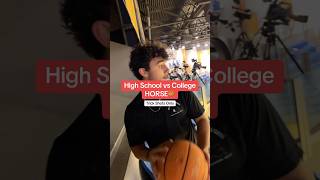 High School vs College TRICK SHOT HORSE🤯 [upl. by Dietz]