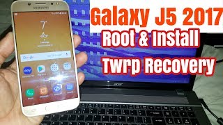 Samsung Galaxy J5 2017 Root amp Install Twrp Recovery 100 Working [upl. by Uthrop258]