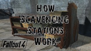 Fallout 4 How Scavenging Stations Work [upl. by Peony257]