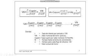 Valuación de Bonos parte 1 [upl. by Alexis]