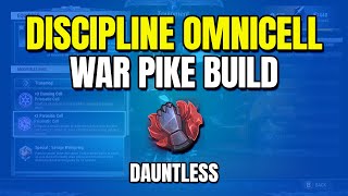 Discipline Omnicell War Pike Build  Dauntless [upl. by Groh]