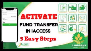 How to Activate Fund Transfer in Landbank  5 Easy Steps  Quick amp Easy [upl. by Igor]