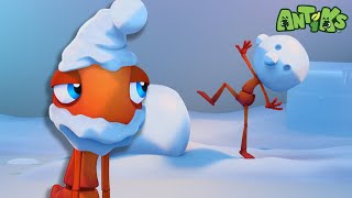 Snow Joke  Antiks 🐜  Funny Cartoons for Kids [upl. by Ennail]