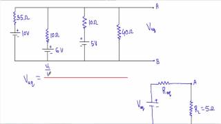 Millman Theorem  Example 1 with simulation [upl. by Athiste]