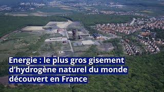 Energie  le plus gros gisement d’hydrogène naturel du monde découvert en France [upl. by Adaynek]