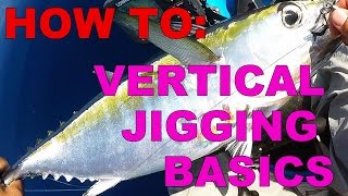 How To Vertical Jigging Basic Techniques [upl. by Annavahs]