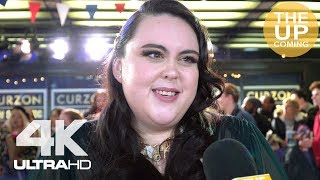 Sharon Rooney on Dumbo Tim Burton and the films message at London premiere [upl. by Aleyak]