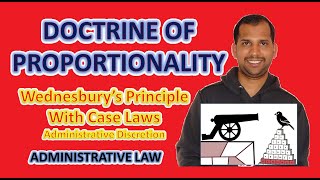 Doctrine of Proportionality  Wednesbury Principle  Administrative Discretion  Administrative Law [upl. by Noitna325]