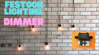 Festoon Lighting Dimmer 24V Low Voltage [upl. by Pownall]