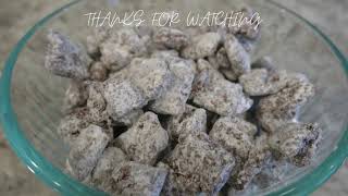 How to make Puppy Chow aka Muddy Buddies [upl. by Anaiq]