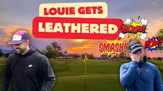 Louie gets leathered on Werneth low golf club THE COMEBACK IS ON [upl. by Meean]