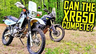 Putting My Retro Rally XR650L to the Ultimate Test  Carpuride w702 Test [upl. by Ahsratan926]