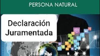 Declaracion juramentada segunda parte servidores publicos [upl. by Avictor]