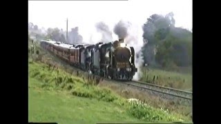 K190 and K183 to Leongatha South Gippsland Railway 25 07 1993 [upl. by Raynell558]