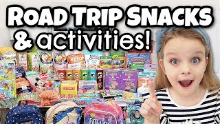 TRAVELING WITH FOUR KIDS 🚙 ROAD TRIP SNACKS AND HACKS FOR ENTERTAINING KIDS [upl. by Sherye]