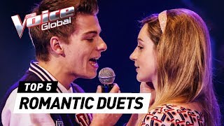 VALENTINES DAY special ROMANTIC DUETS in The Voice [upl. by Akfir]