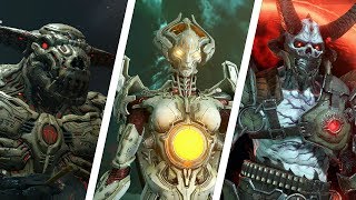 DOOM Eternal  All Boss Fights  Bosses [upl. by Anos]