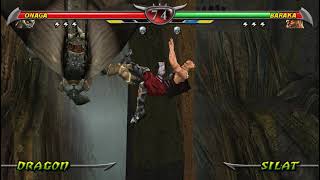 Mortal Kombat Unchained  Puzzle Kombat Fatalities on Onaga [upl. by Aryan]