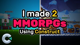 How I made 2 MMORPGs using Construct  Devlog [upl. by Idoux]