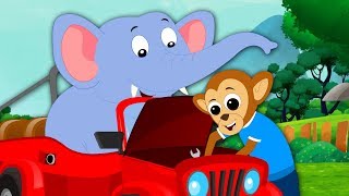 Monkey Business  Cartoons For Babies by Kids Tv [upl. by Ernesta]