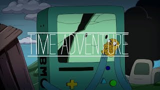 Time Adventure  Extended Version Lyrics  Adventure Time [upl. by Hcahsem]