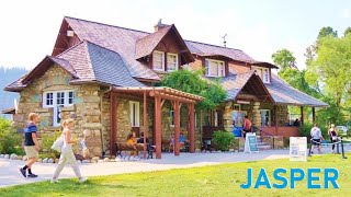 JASPER town in Alberta Canada 🇨🇦 Jasper National Park [upl. by Leiser]