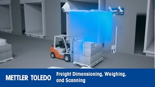 METTLER TOLEDO Freight Dimensioning Weighing and Scanning  Freight DWS [upl. by Locke150]