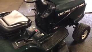 How to Remove a Sears Craftsman 42quot Mower Deck [upl. by Neural105]