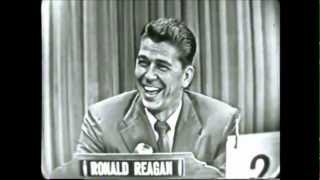 Whats My Line  Ronald Reagan 1953 [upl. by Eceinert328]