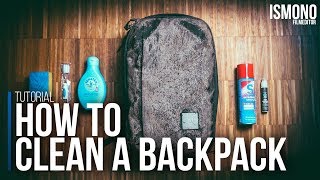 HOW TO clean a Backpack Tutorial [upl. by Bresee]