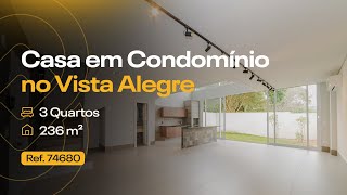 Casa em Condomínio com 3 quartos no Vista Alegre Curitiba para Locação  Le Monde  JOTA8 Imóveis [upl. by Semajwerdna782]