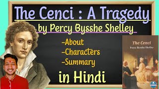 The Cenci by PB Shelley Summary in hindi [upl. by Garald644]