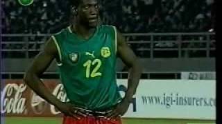 Cameroun VS Senegal CAN2002 [upl. by Llehcor]