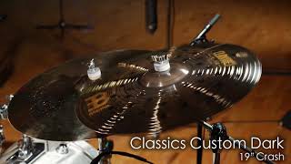 Meinl Cymbals Classics Custom Dark Crashes Morph Demo [upl. by Aytac]