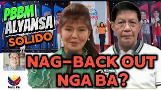 Ping Lacson Imee Marcos  Nagback out nga ba sa Senatorial Slate ni PBBM Panoorin [upl. by Burch92]