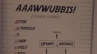 Subordinate Conjunctions AAAWWUBBIS [upl. by Akimrej]