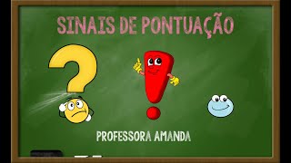 SINAIS DE PONTUAÇÃO  2º ano quotAquot [upl. by Cade]