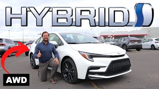 2024 Toyota Corolla Hybrid AWD Better Than A Prius [upl. by Gabriell]