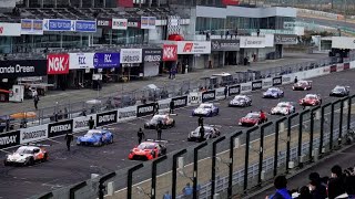 SUPERGT デモレース 鈴鹿ファン感 スーパーGT [upl. by Nodnahs]