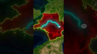 Les fleuves en France 🇫🇷 fleuve france geography histoire france youtubeshorts short viral [upl. by Manno515]