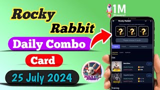 Rocky Rabbit Combo 25 July  Rocky Rabbit Today Combo [upl. by Sinnaiy217]