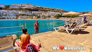 Gran Canaria Puerto Rico Beach Walk 18 May 2022  We❤️Canarias [upl. by Gorga756]